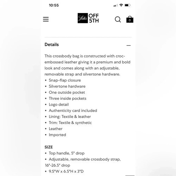 🤩Authentic Karl Lagerfeld Leather Bag Brand New 🤩 - Picture 3 of 11